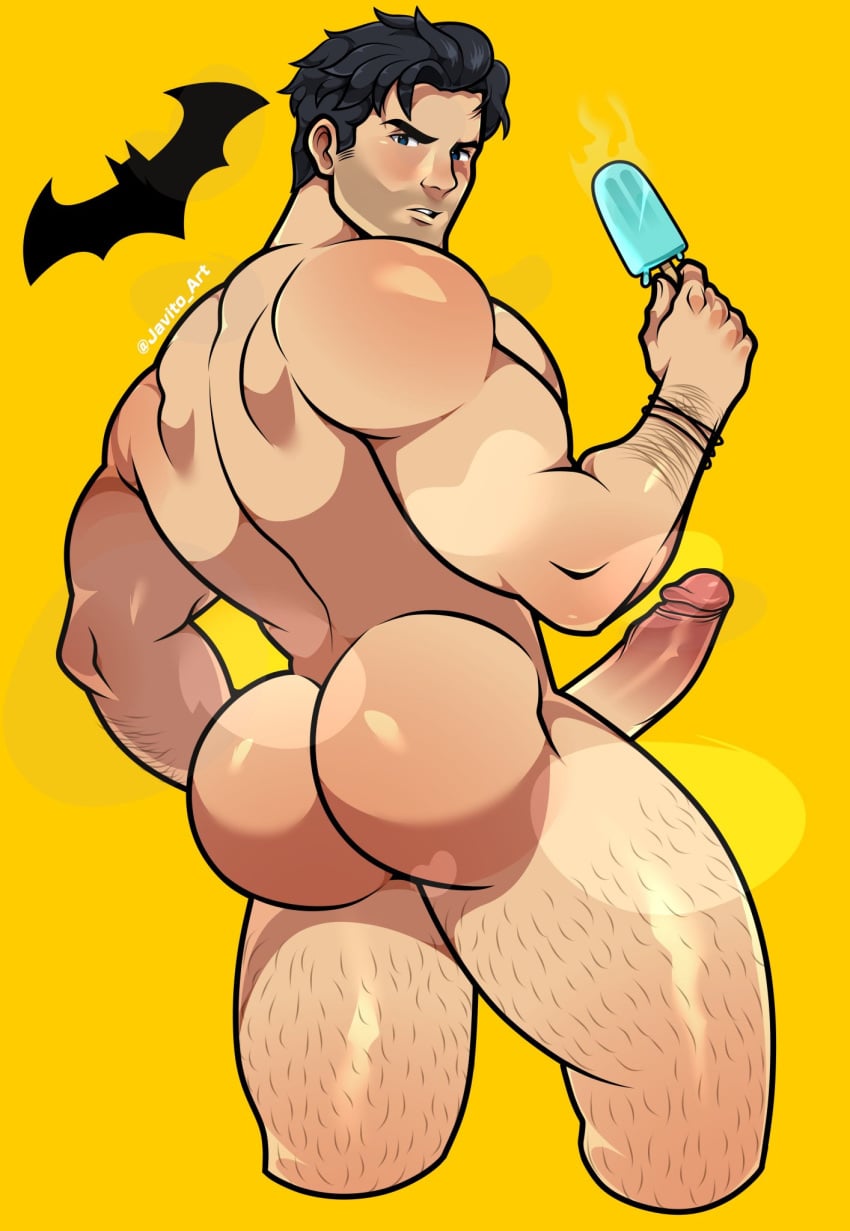 ass bara batman batman_(bruce_wayne) batman_(series) big_ass big_butt bruce_wayne bubble_ass bubble_butt butt dat_ass dat_butt dc dc_comics fat_ass fat_butt fortnite gay huge_ass huge_butt ice_cream javito_art large_ass large_butt male male_only muscular muscular_male round_ass round_butt solo thick_ass thick_butt