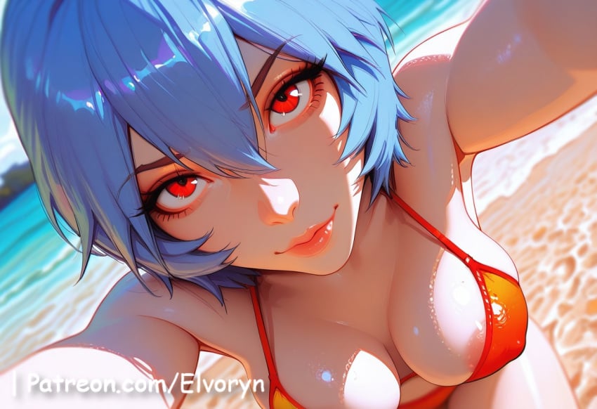 1girls ai_generated ass ass_grab ayanami_rei big_ass big_breasts bikini blue_hair blush breast_grab breasts closed_mouth cute cute_face duo elvoryn exposed_breasts female female_focus large_ass large_breasts light-skinned_female light_skin looking_at_viewer male neon_genesis_evangelion nipples pink_nipples pussy red_eyes rei_ayanami sexy sexy_body sexy_female short_hair younger_female