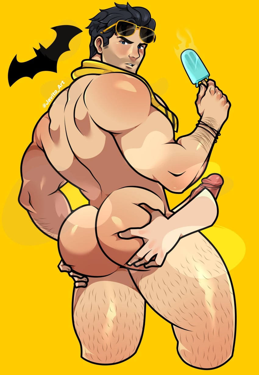 ass bara batman batman_(bruce_wayne) big_ass big_butt bruce_wayne bubble_ass bubble_butt butt dat_ass dat_butt dc dc_comics fat_ass fat_butt fortnite gay grabbing_ass huge_ass huge_butt ice_cream javito_art large_ass large_butt looking_back male male_only muscular muscular_male round_ass round_butt thick_ass thick_butt