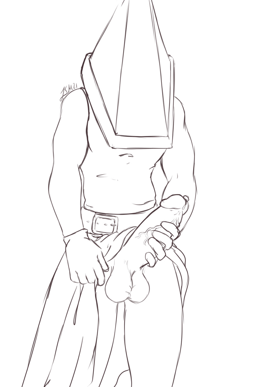 Pyramid Head (Silent Hill) Rule 34 Image