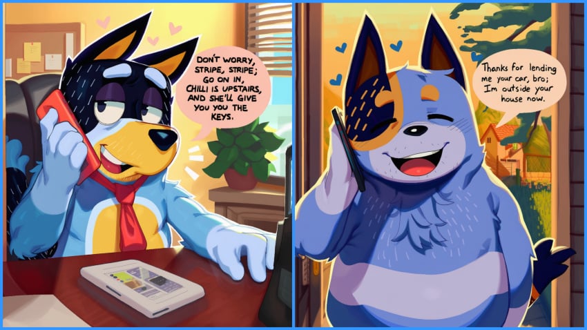 Bluey (Series) Rule 34 Image