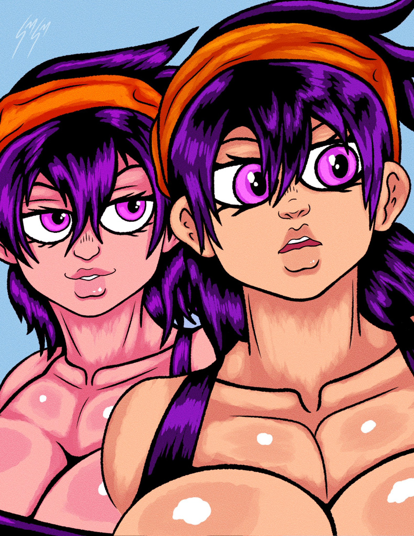 big_breasts jojo's_bizarre_adventure metallic_might narancia_ghirga rule_63 vento_aureo