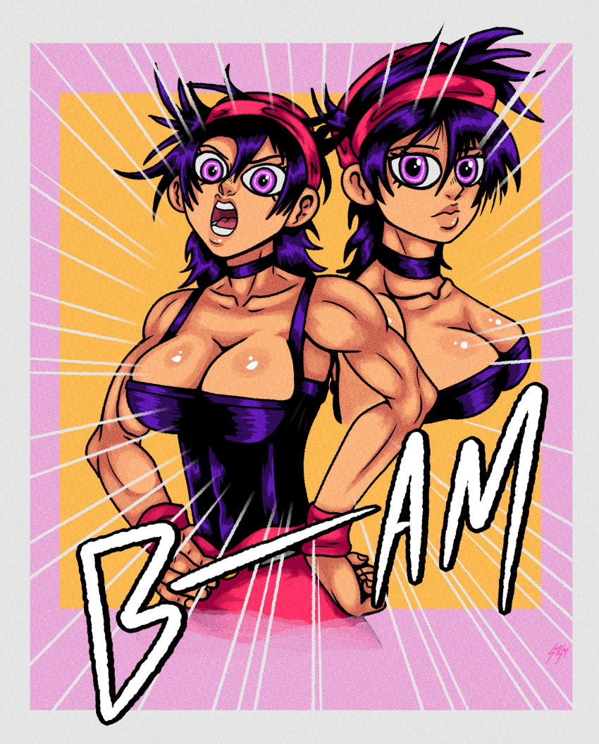 breasts jojo's_bizarre_adventure metallic_might narancia_ghirga rule_63 vento_aureo