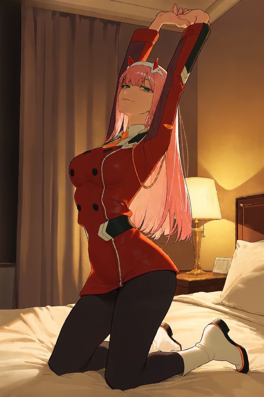 Zero Two (Darling In The Franxx) Rule 34 Image