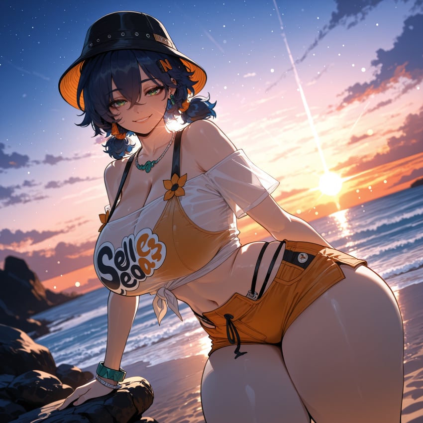 Belle (Summer Skies) (Zenless Zone Zero) Rule 34 Image