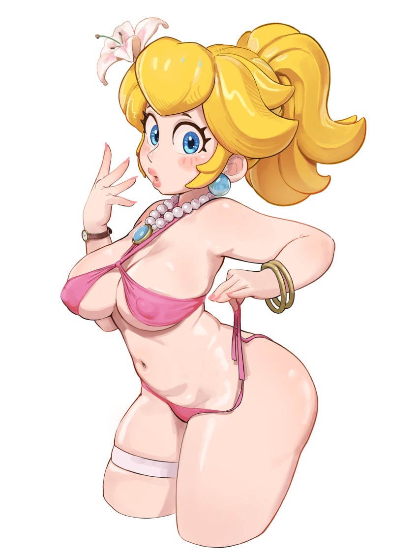 Princess Peach (Mario (Series)) Rule 34 Image
