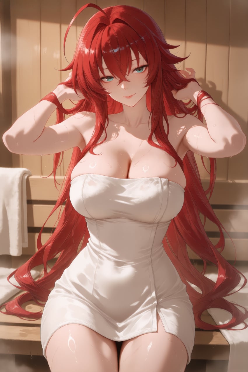Rias Gremory (High School Dxd) Rule 34 Image