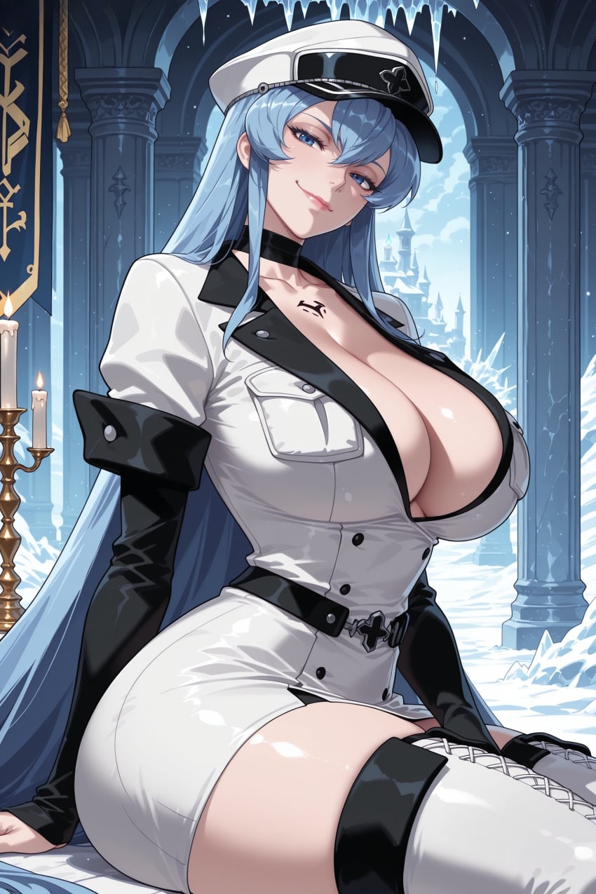 Esdeath (Akame Ga Kill!) Rule 34 Image