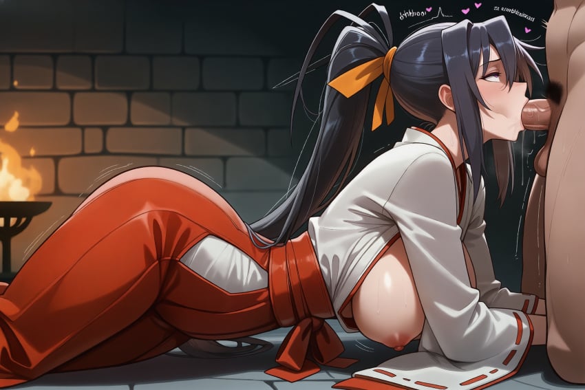 Akeno Himejima (High School Dxd) Rule 34 Image