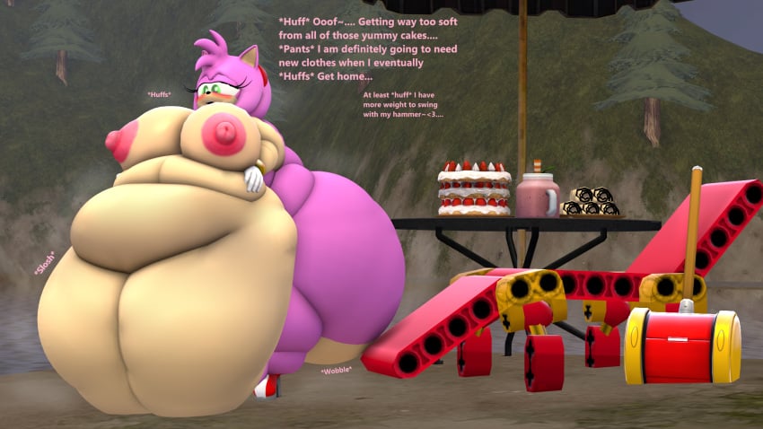 Amy Rose (Sega) Rule 34 Image
