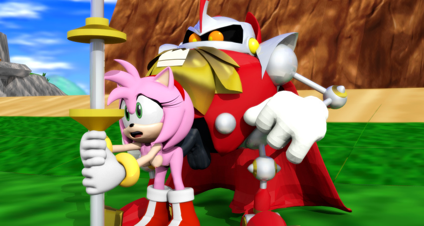 3d amy_rose anal_sex big_ass big_balls big_butt big_penis female footwear forced grass_field green_eyes handwear heavy_king holding_object holding_weapon horny huge_cock humping jewelry looking_up machine male mechanical metallic_body metallic_penis moaning orange_eyes pink_fur pleasure_face red_body robot robot_penis sega sonic_(series) sonic_the_hedgehog_(series) straight sunny thatredude thick_penis throbbing_penis