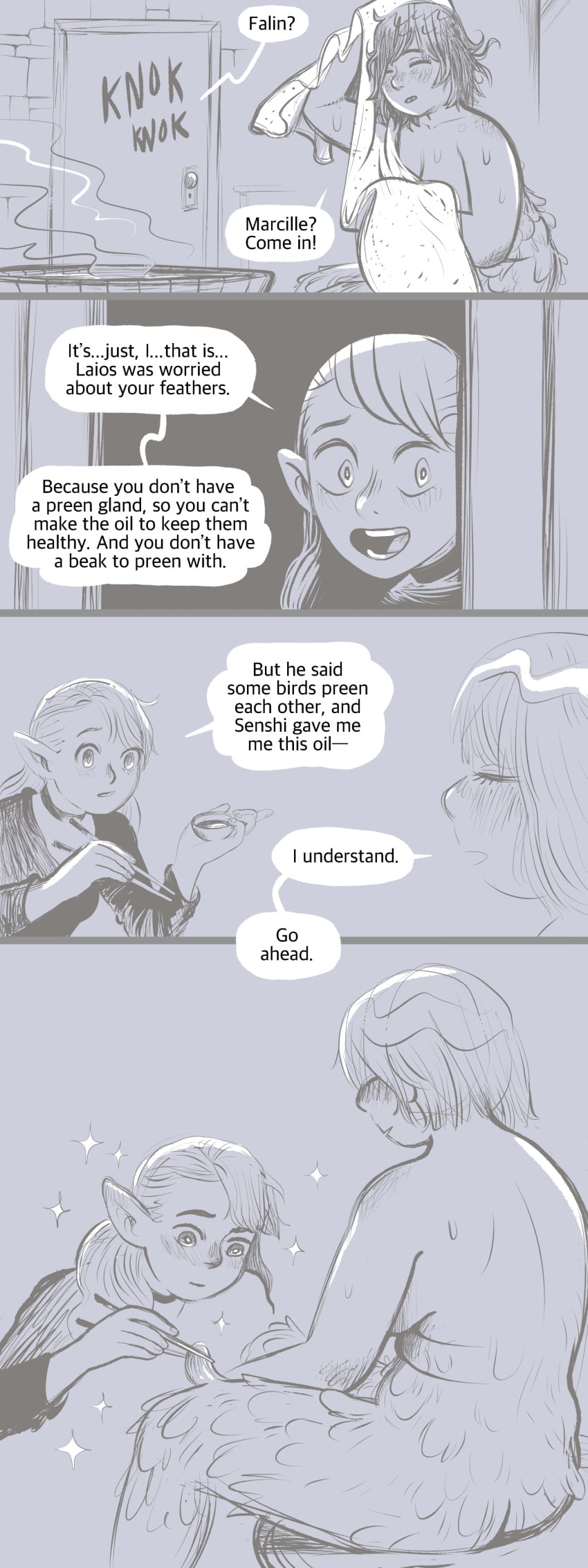 Falin Touden (Dungeon Meshi) Rule 34 Image