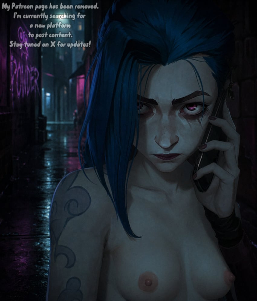 Arcane Jinx (Arcane) Rule 34 Image