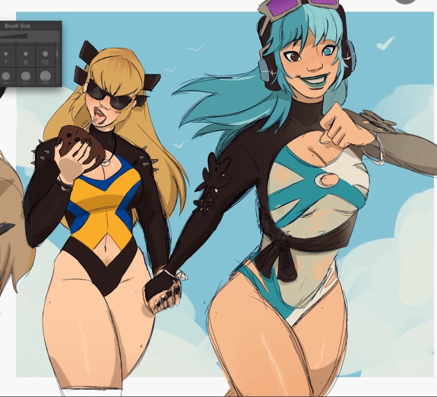Luna Snow (Marvel) Rule 34 Image
