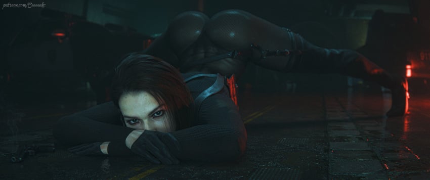 Jill Valentine (Sasha Zotova) Rule 34 Image