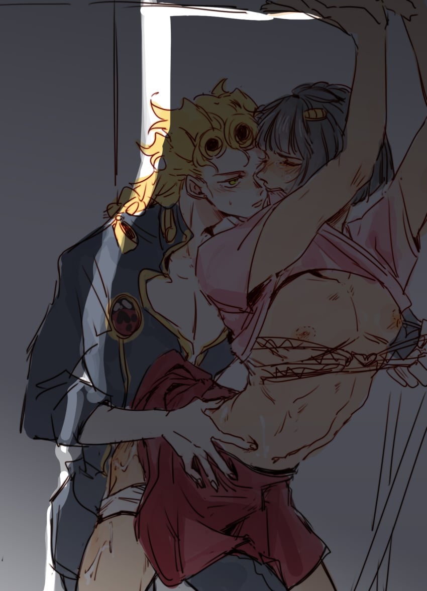 Giorno Giovanna (Bruno Bucciarati) Rule 34 Image