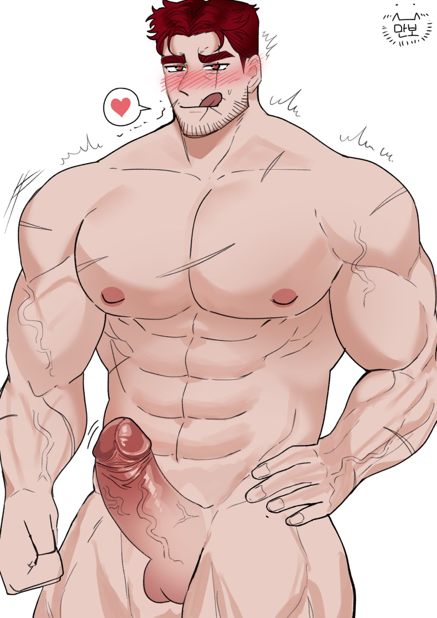 abs bara bara_tiddies bara_tits barazoku biceps big_nipples big_pecs black_eyes_male bodybuilder buff buff_male daddy dilf erect_cock erect_dick erect_penis erection facial_hair fair_skin foreskin gay gay_bear gay_daddy gay_male gay_only hunk male male_only manbocm masculine_male mature_male mens_love muscular muscular_arms muscular_biceps muscular_male no_females no_women only_for_men pecs pectorals penis red_hair_male retracted_foreskin scars_on_body solo_male uncircumcised uncircumcised_penis uncut white_background