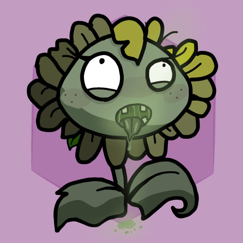 breath breath_cloud female green_body grey_body hair musk musk_clouds nude_female open_mouth petals plant plant_girl plants_vs._zombies_hybrid plants_vs_zombies pvz_hybrid saliva saliva_trail smelly sweat tongue tongue_out zombie zombie_girl zombie_sunflower(pvz_hybrid)