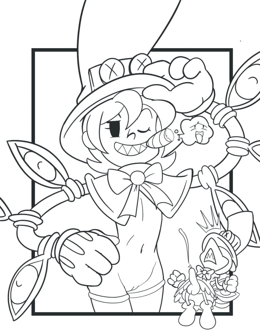 2024 4_fingers anthro avery_(skullgirls) avian beak bedroom_eyes big_hands bird black_eyes border bow_tie cigar clenched_teeth clothing cum_from_penis cybernetic_arm cybernetic_eye cybernetic_leg cybernetic_limb cybernetics digital_media_(artwork) dress duo erection eyelashes feathers female female_human fingers footwear galliform genitals gloves hair hand_on_hip hand_on_own_hip handwear hat headgear headwear hi_res human humanoid_genitalia humanoid_penis humanoid_vulva ineffective_clothing larger_female larger_human machine male male/female male_anthro mammal monochrome narrowed_eyes navel ninoeros one_eye_closed peacock_(skullgirls) peafowl penis phasianid seductive sharp_teeth shoes simple_background size_difference skullgirls smaller_anthro smaller_male smoking smoking_cigar standing tail_eye teeth tongue tongue_out top_hat vulva white_background