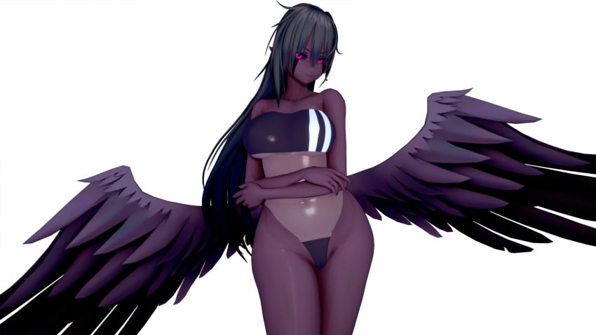 1girls ass ass big_ass big_breasts big_butt bikini birb bird breasts champion_of_realms female kali_(cor) koikatsu tagme zimon