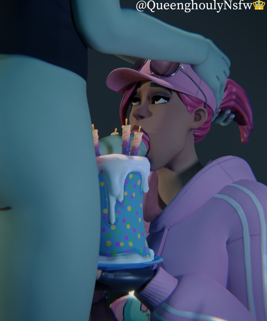 1futa 1girls 3d big_penis birthday birthday_cake blender blowjob bottomless bottomless_futanari brite_bomber britestorm_bomber cake clothed clothed_female clothing female fortnite fully_clothed fully_clothed_female futanari ghoul_trooper glasses green_skin holding holding_head hoodie light-skinned_female light_skin looking_at_partner looking_up looking_up_at_partner partially_clothed partially_clothed_futanari penis pink_hair queenghoulynsfw sex sucking tagme watermark