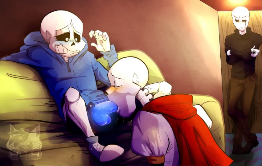 2boys lizheru lizherubones papyrus papyrus_(undertale) sans sans_(undertale) tagme undertale undertale_(series)