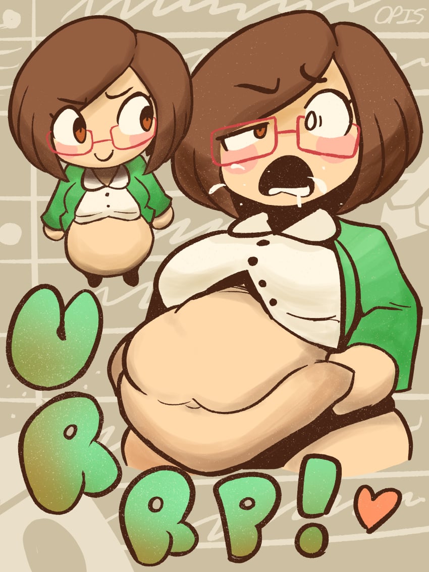 digestion fatal_vore mii nikki_(swapnote) nintendo opis same_size_vore soft_vore swapnote vore vore_belly