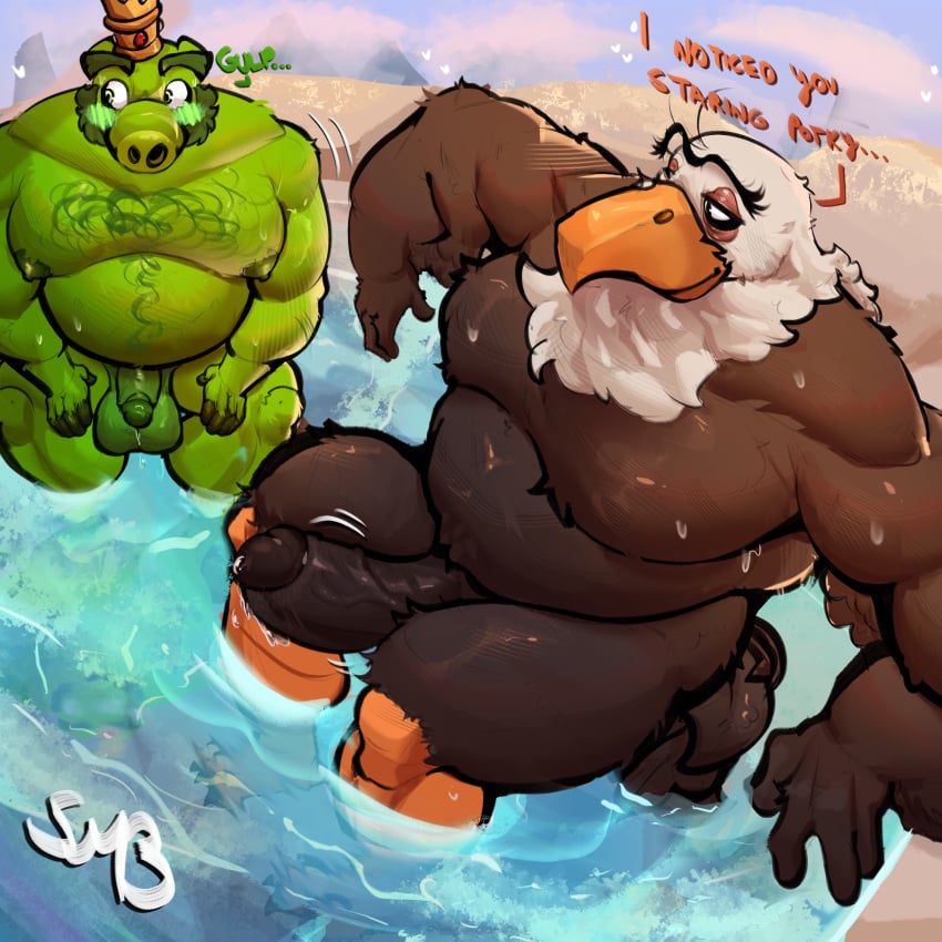 King Leonard Mudbeard (Angry Birds) Rule 34 Image