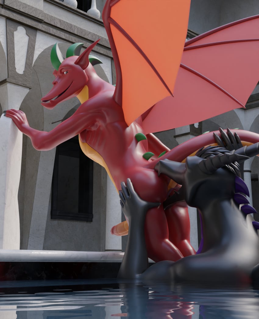 Dark Dragon (American Dragon) Rule 34 Image