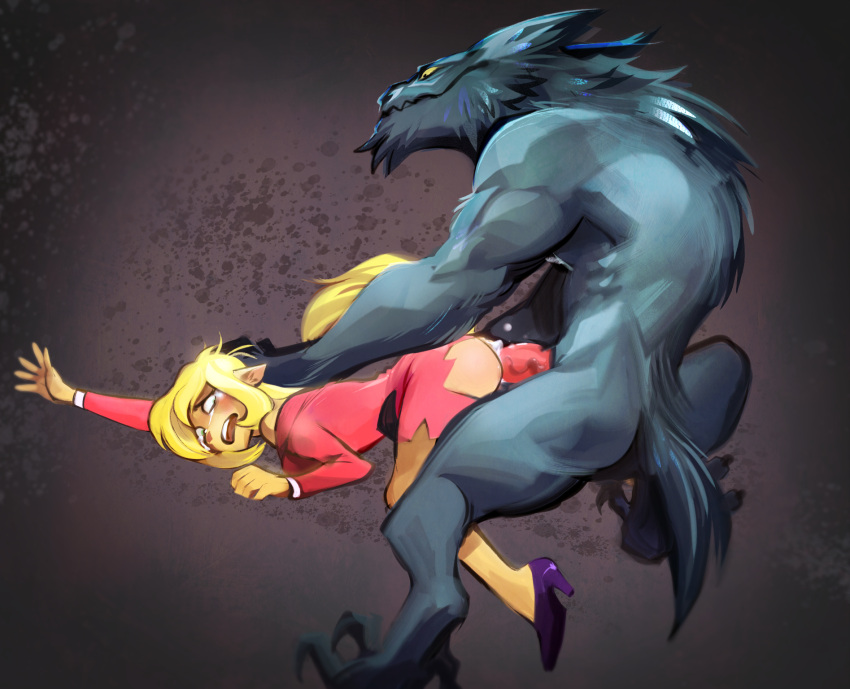 5_fingers ambiguous_penetration animal_humanoid anthro anthro_on_anthro anthro_penetrated anthro_penetrating anthro_penetrating_anthro ass_up atomichunk blonde_hair blue_markings bodily_fluids bottomwear callie_briggs canid canine cat_humanoid clothed clothed/nude clothed_female_nude_male clothing cum cum_inside ejaculation felid felid_humanoid feline feline_humanoid female female_penetrated fingers footwear forced from_behind_position fur genital_fluids genitals grey_body grey_fur hair hand_on_head hanna-barbera hi_res high_heels humanoid male male/female male_penetrating male_penetrating_female mammal mammal_humanoid markings nude off_shoulder office_lady open_mouth penetration penis pinned raised_tail rape rape_face sex shoes skirt suit swat_kats tan_body tan_fur tears torn_clothing torn_skirt vein veiny_penis were werecanid werecanine werecat werefelid werefeline werewolf yellow_sclera