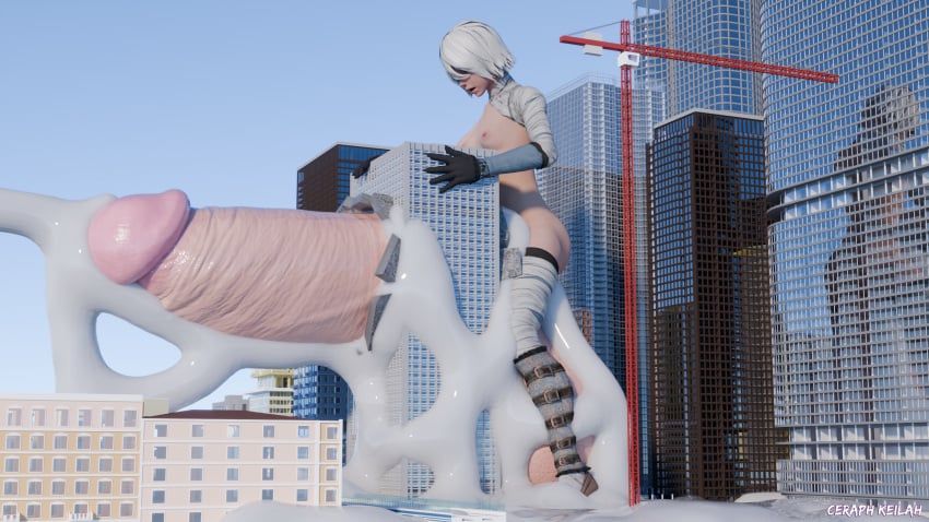 Yorha A2 (Nier) Rule 34 Image
