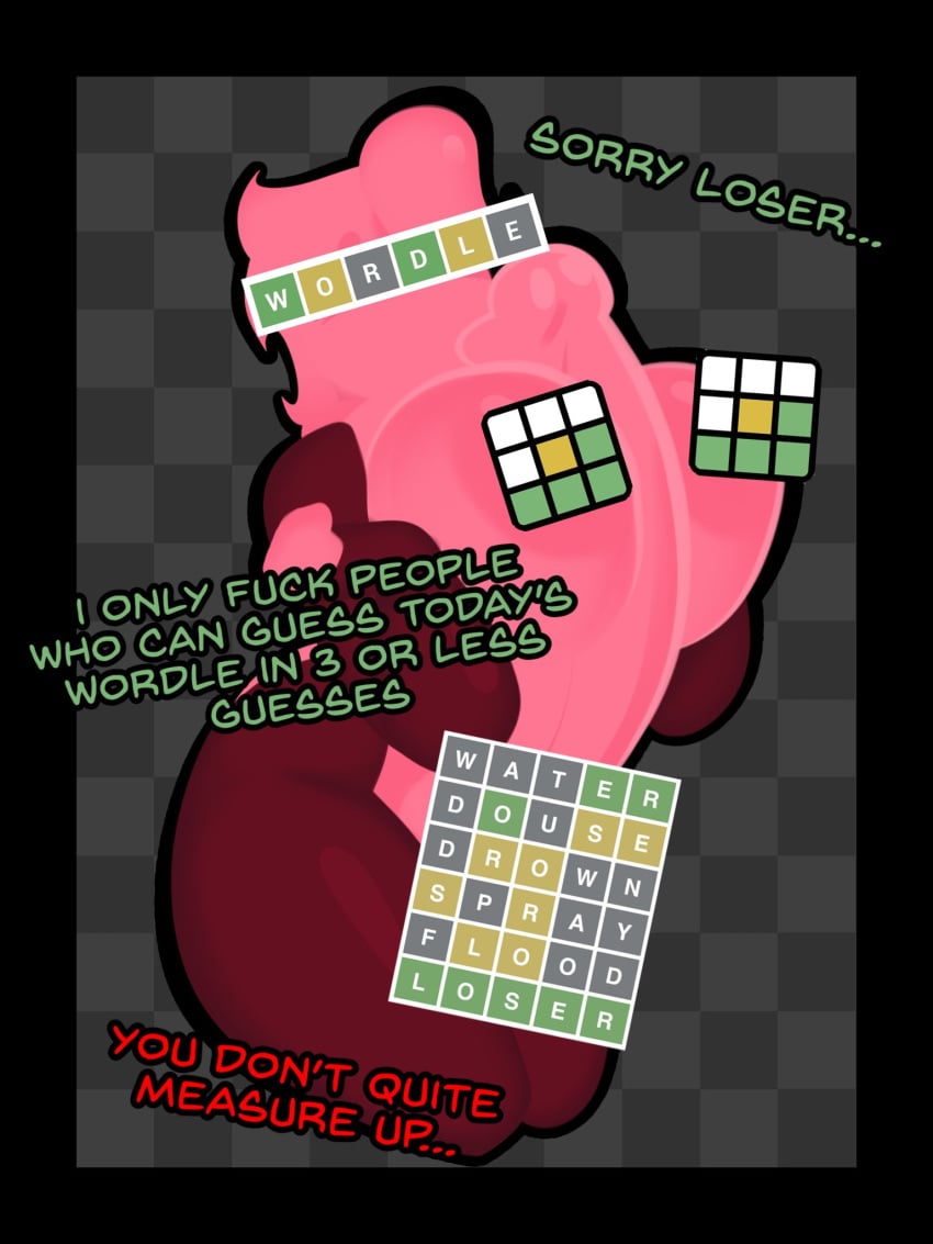 Wordle Cuck Captions (Meme) Rule 34 Image