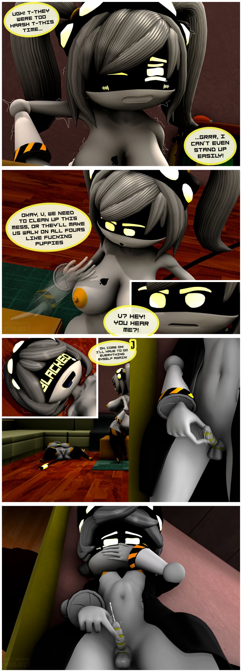 J (Murder Drones) Rule 34 Image