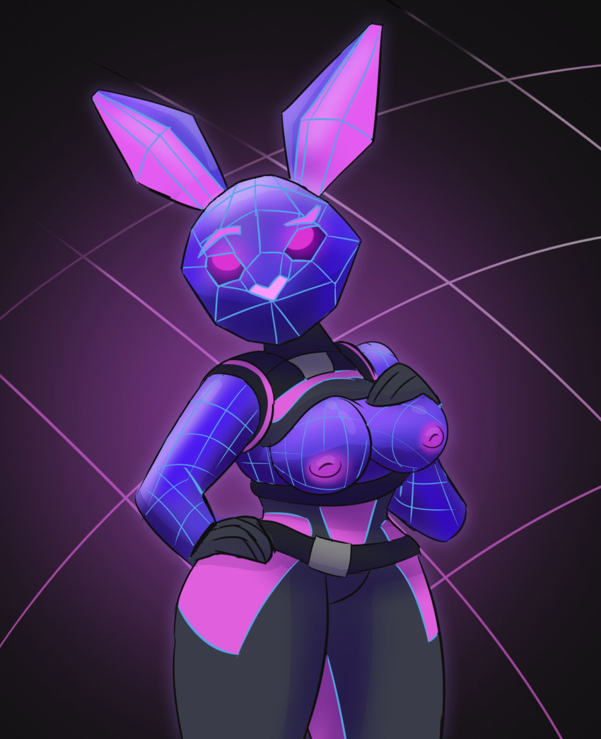 1girls bunny_girl bunnywolf_(fortnite) fortnite partially_clothed riftnsfw tagme