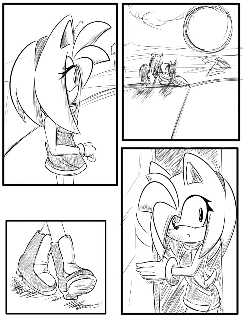 amy_rose anthro earts01 etzioarts01 female hide secret sonic_(series)