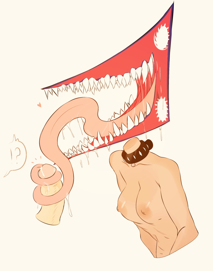 1boy blowjob breasts countryhumans countryhumans_girl female licking nepal_(countryhumans) penis tongue