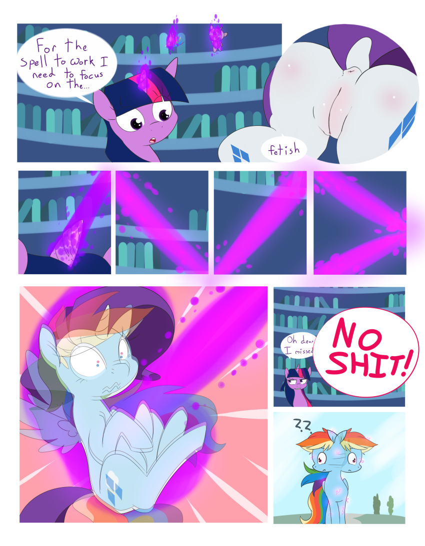 Rainbow Dash (Mlp) Rule 34 Image