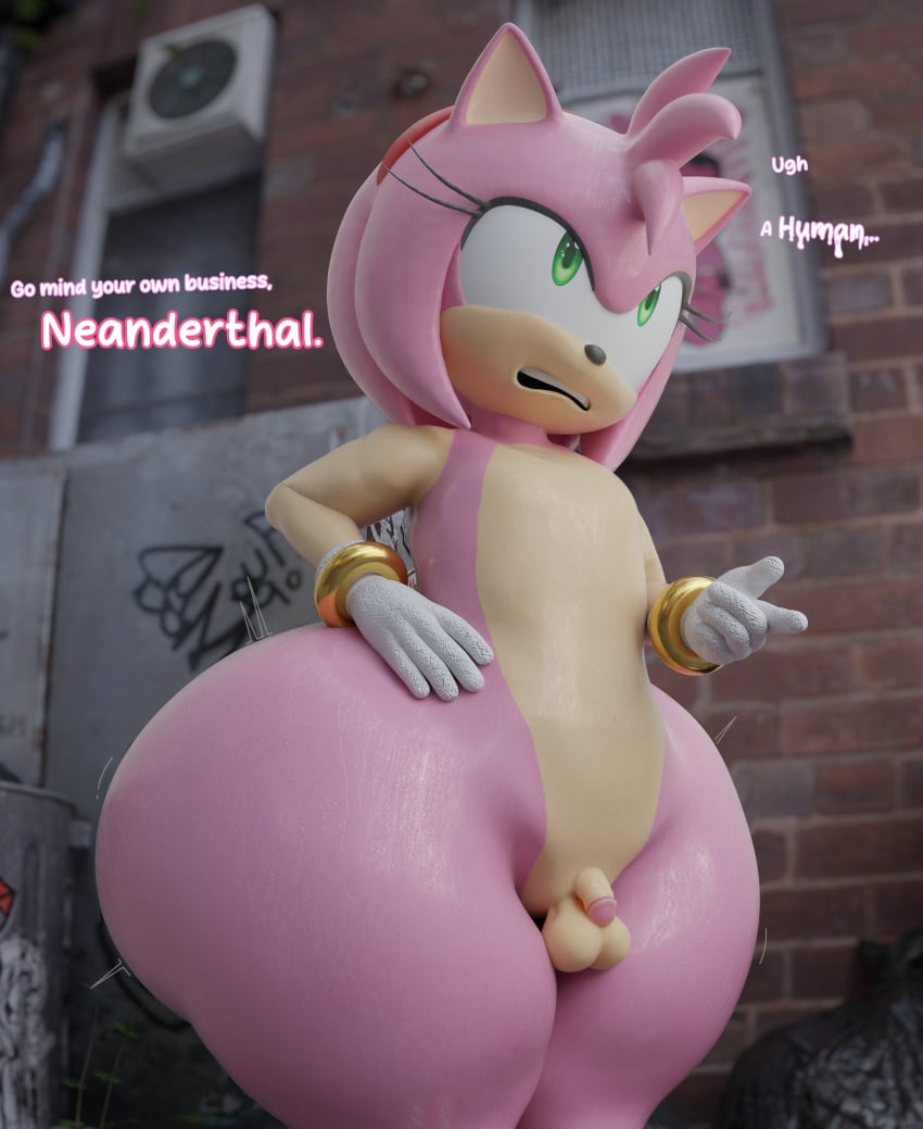 Amy Rose (Sega) Rule 34 Image