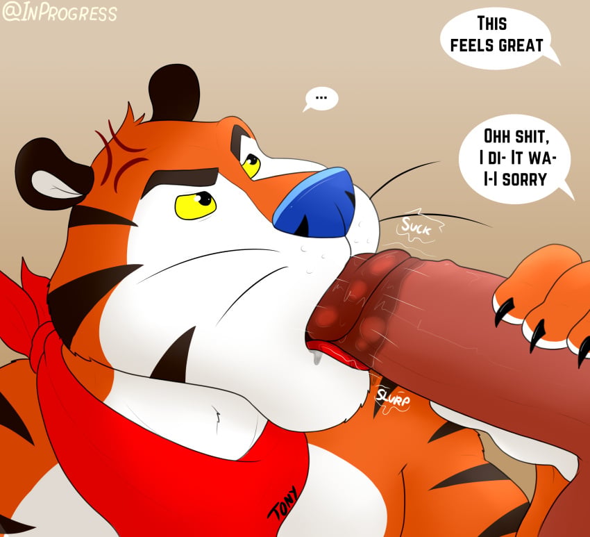 Tony The Tiger (Frosted Flakes) Rule 34 Image