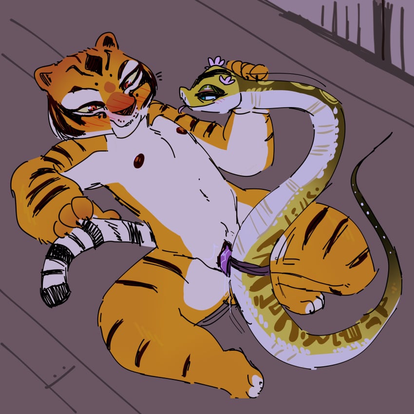 Master Tigress (Dreamworks) Rule 34 Image