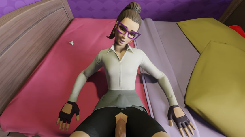 1girls 3d 3d_(artwork) brown_hair clothed_female_nude_male crossover crotch_cutout earrings female female_focus fingerless_gloves fortnite fortnite:_battle_royale glasses gloves hoop_earrings jennifer_walters jennifer_walters_(fortnite) lapebr91 marvel marvel_comics pleasure_face ponytail ripped_clothing self_upload sex straight tagme vaginal_penetration