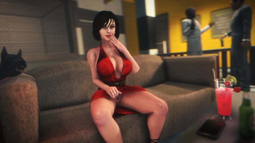 1girls 3d 3d_(artwork) bestiality bioshock bioshock_infinite blue_eyes bob_cut branding_mark brown_hair canine cheating cleavage cleavage_cutout clothing cucked_by_beast cuckold dog dress dress_lift elizabeth's_husband_(noname55) elizabeth_comstock exhibitionism female feral_on_human human implied_bestiality lifting_skirt male married_to_feral netorare nightclub no_bra no_panties noname55 ntr paw_print paw_tattoo paw_tattoo_pubic pawprint pawprint_tattoo public red_dress red_lipstick red_nail_polish red_nails ring seductive seductive_look seductive_smile shaved_pussy short_hair skimpy skimpy_clothes sofa source_filmmaker tattoo wedding_band wedding_ring zoophilia