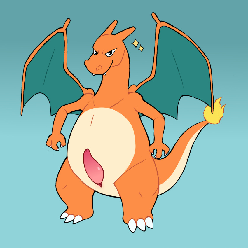 1:1 2021 anthro charizard claws digital_media_(artwork) dragon erection feral fire fur genitals hi_res ijpalette-color male male_only membrane_(anatomy) membranous_wings nintendo penis pokémon_(species) pokemon pokemon_(species) scalie simple_background solo unknown_artist video_games wings