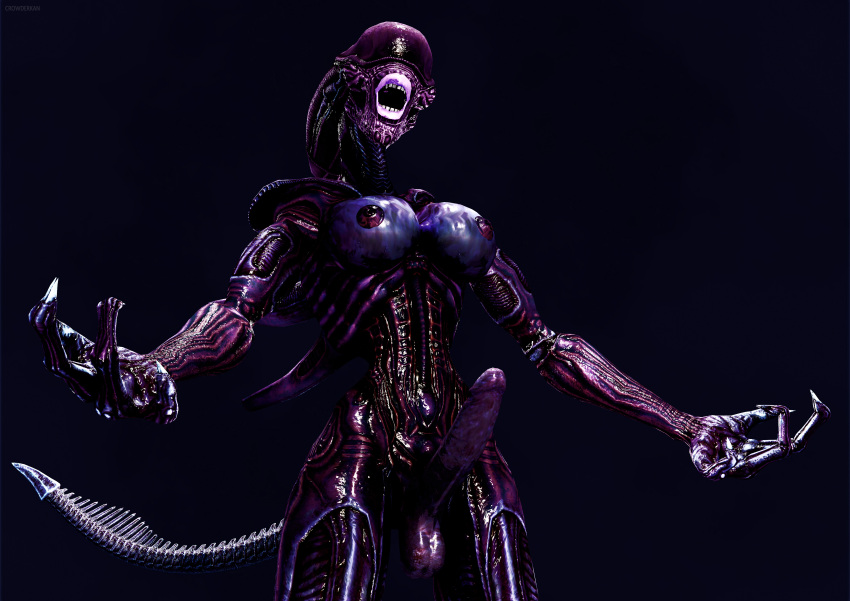 breasts character_name cinema_4d intersex monster monster_cock monster_girl xenomorph xilf