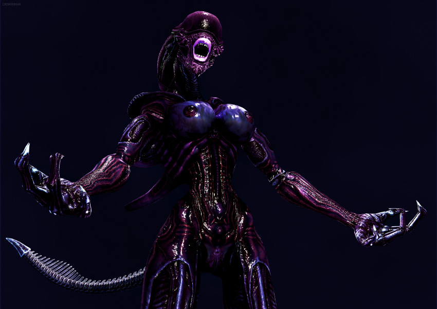 breasts character_name cinema_4d female_xenomorph monster monster_girl xenomorph xilf