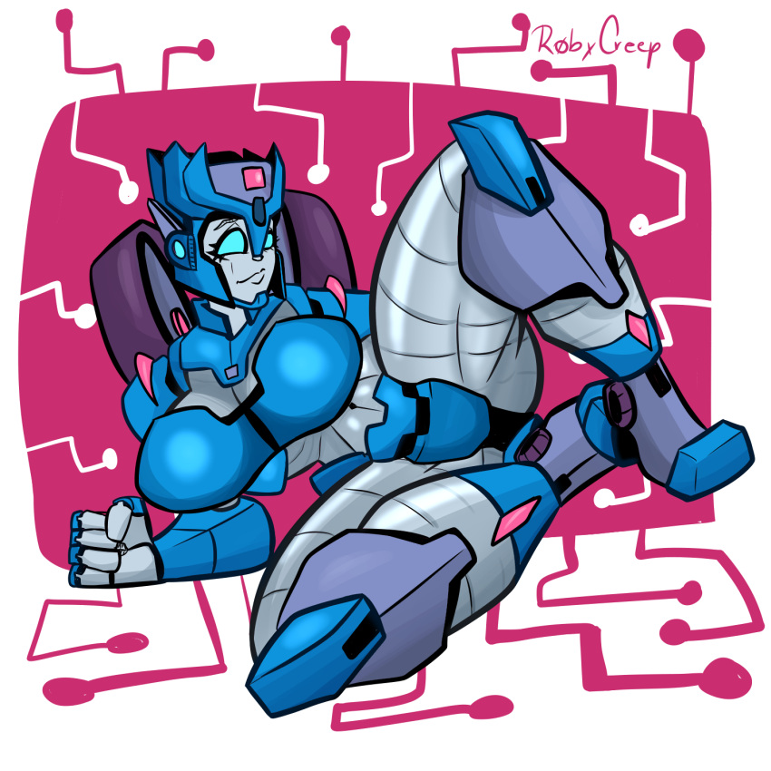 1girls big_ass big_breasts big_butt blue_eyes breasts chromia cybertronian female hasbro legs legs_held_open legs_up robot robot_girl robot_humanoid transformers