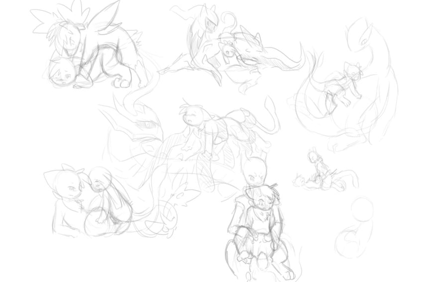 all_fours anthro arceus big_penis chair_position cowgirl_position digital_media_(artwork) doggy_style duo female female_penetrated feral from_behind_position from_front_position fusion genitals giratina hatiimiga larger_female larger_male legendary_pokémon lugia lunamew lying male male/female male_penetrating male_penetrating_female mesprit mew mewtwo missionary_position nintendo on_back on_bottom on_top penetration penis pokémon_fusion pokemon pokemon_(species) questionable_consent sex size_difference sketch smaller_female smaller_male tentacle tentacle_sex video_games