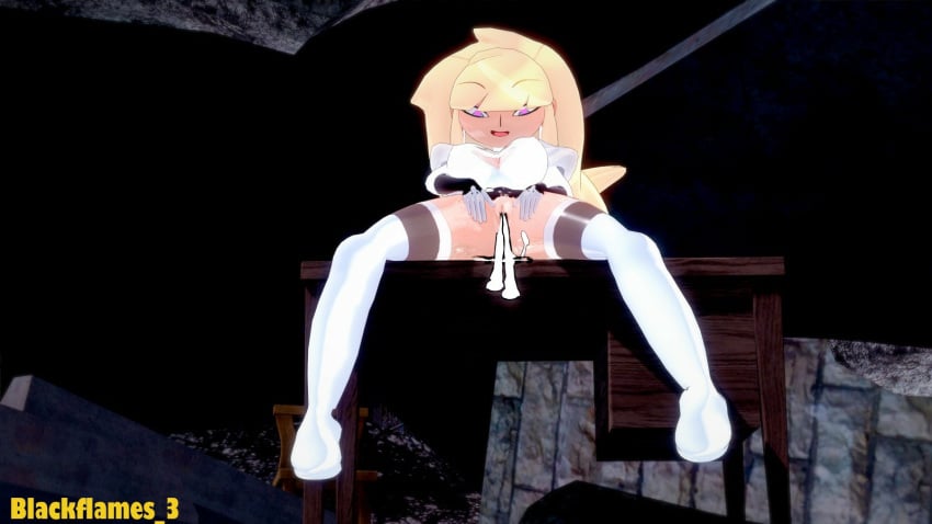 1girls 3d 3d_(artwork) after_sex ahe_gao blackflames3 blonde_hair cosplay cum cum_in_pussy dark-skinned_male dark_skin digital_media_(artwork) disney disney_channel female female_only gravity_falls heels hi_res nier:_automata pacifica_northwest sex solo straight_hair table_sex yorha_2p_(cosplay)