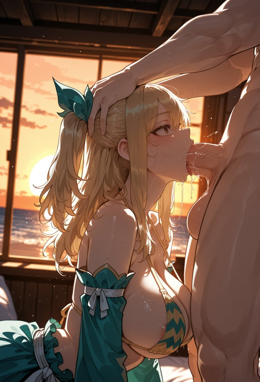 ai_generated attractive attractive_body attractive_female beach beach_background big_ass big_breasts big_butt big_thighs blonde_hair breasts brown_hair curvy cute fairy_tail fat_ass fat_butt female giant_breasts hot huge_ass huge_breasts huge_butt huge_thighs lucy_heartfilia massive_ass massive_breasts massive_butt miyuai seductive sex sexy sexy_body sexy_female thick thick_ass thick_body thick_booty thick_butt thick_legs thick_thighs twintails twintails_(hairstyle) yellow_hair