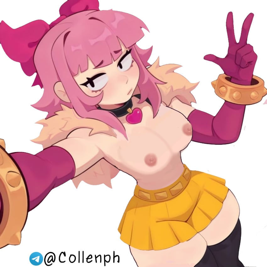 ai_generated breasts melodie_(brawl_stars) showing_breasts tagme